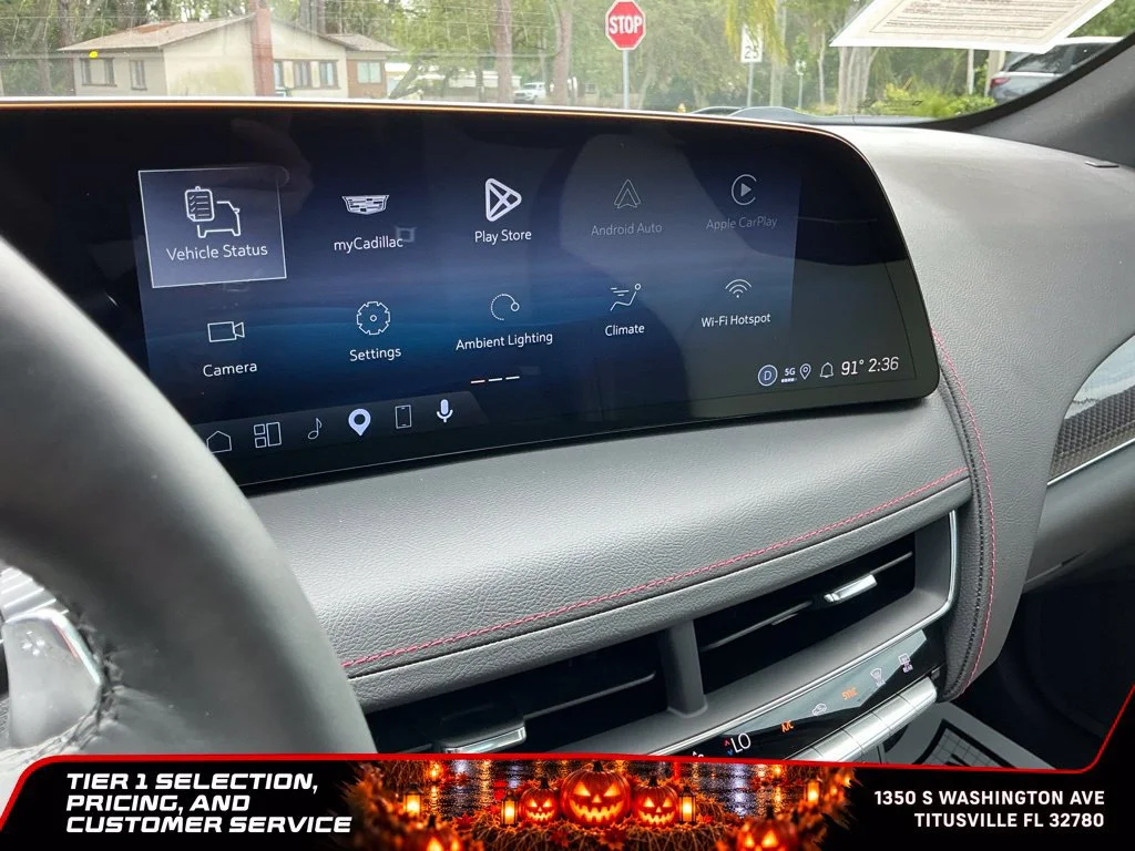 Used 2025 Coastal Blue Metallic Cadillac V-Series image 38