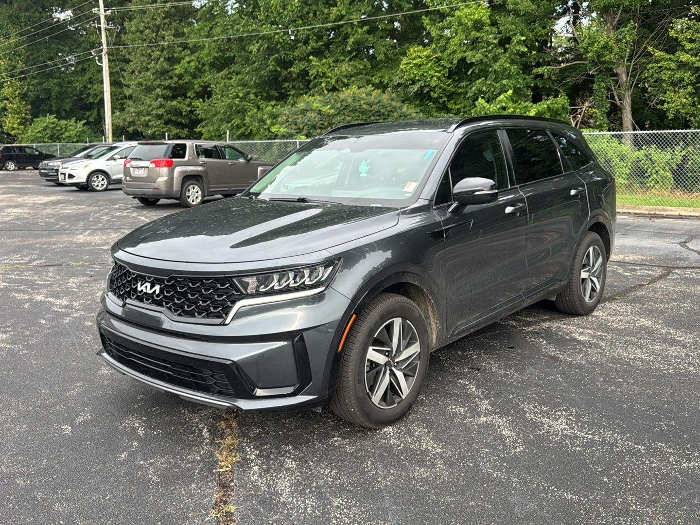Used 2022 Gravity Grey Kia S image 7