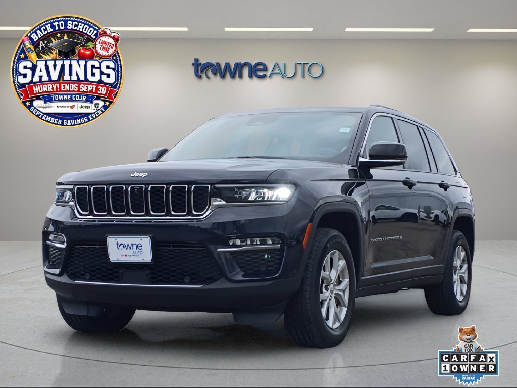Used 2023 Black Jeep Limited image 1