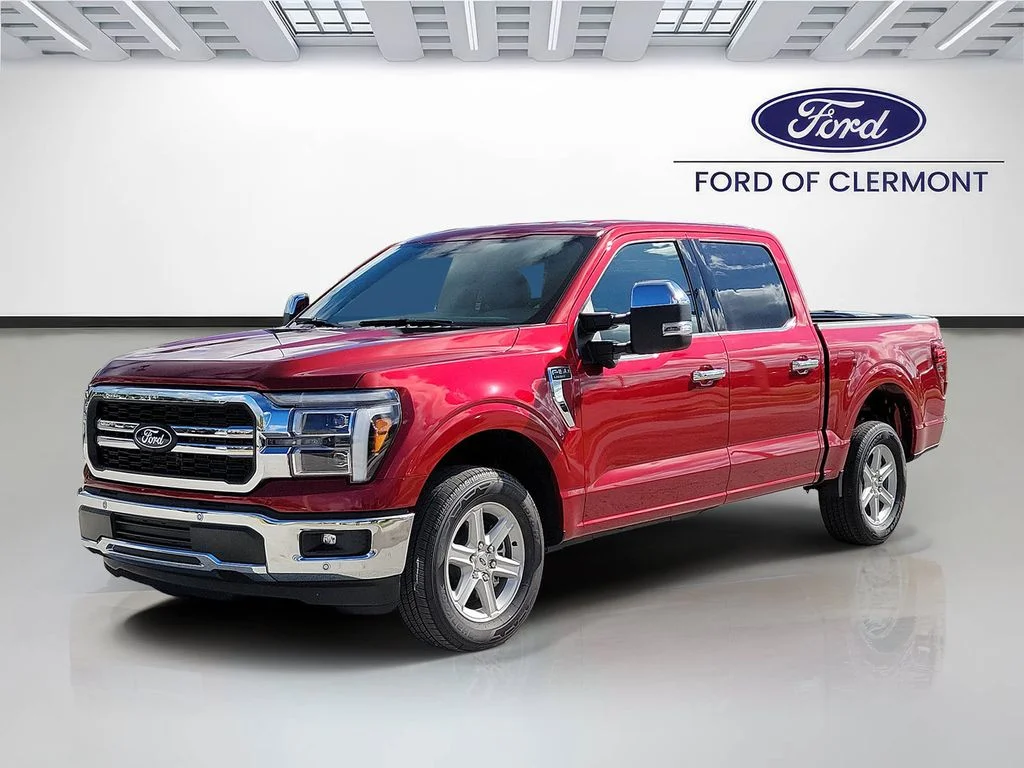 New 2026 Ruby Red Metallic Tinted Clearcoat Ford Lariat® image 2