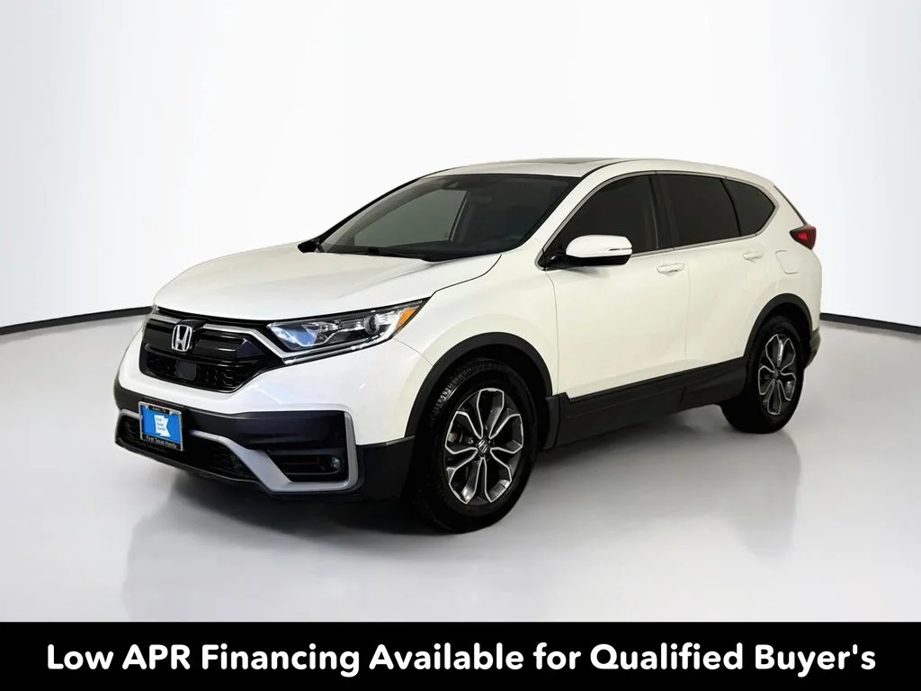 Certified Used 2022 White Honda EX image 3