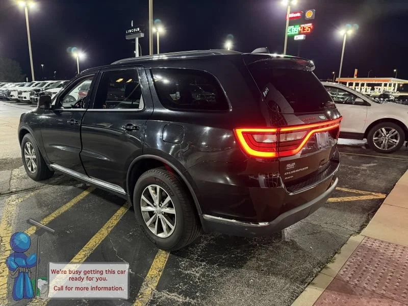 Used 2015 Brilliant Black Crystal Pearlcoat Dodge Limited image 3