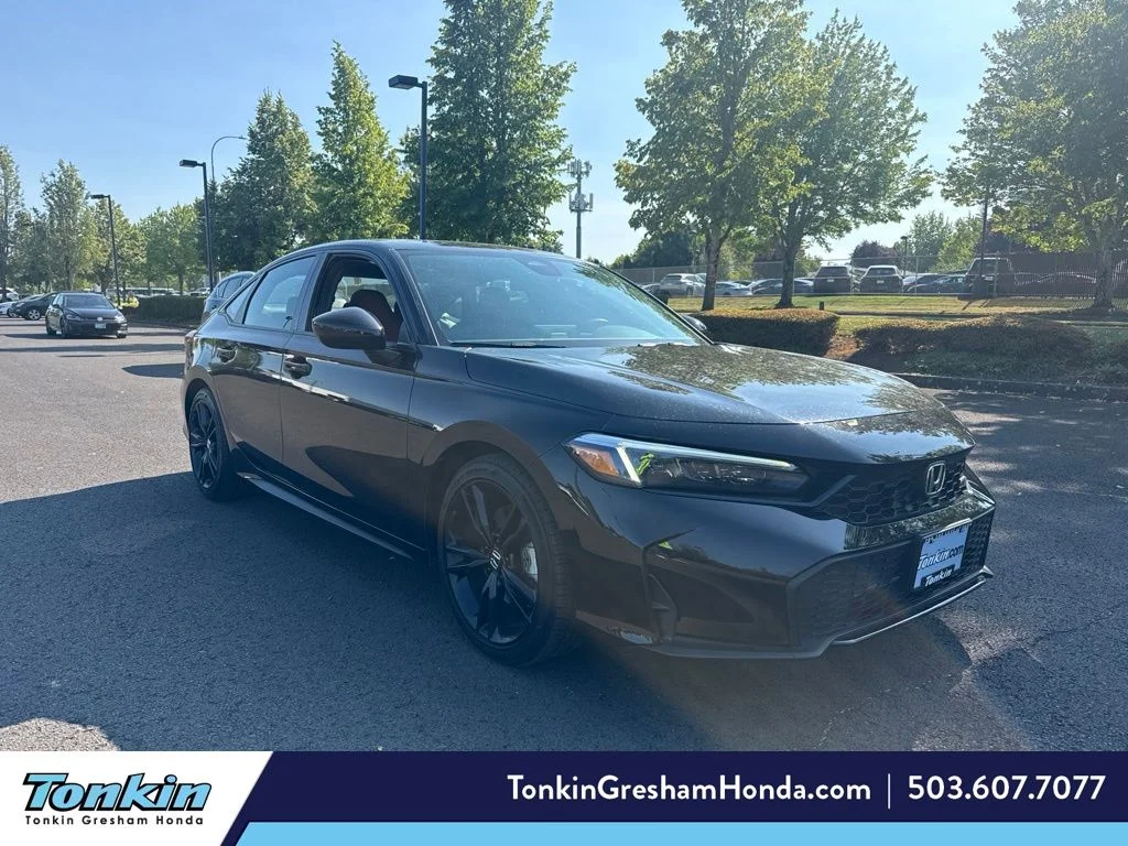 Used 2025 Crystal Black Pearl Honda  image 1