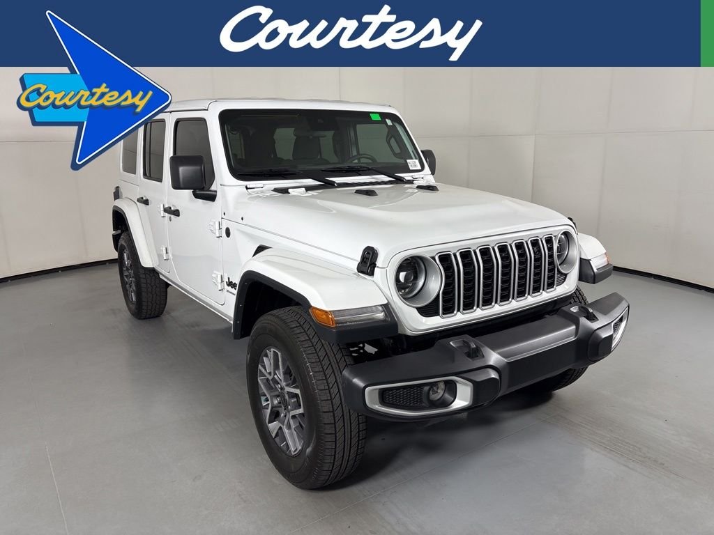 White 2025 Jeep Wrangler SUV / Crossover Four-Wheel Drive 