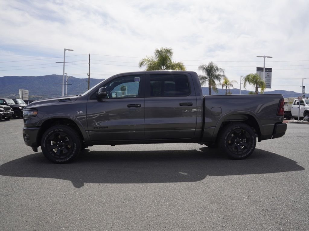 New 2026 Granite Crystal Metallic Clear-Coat Exterior Paint RAM Big Horn Night Edition image 6