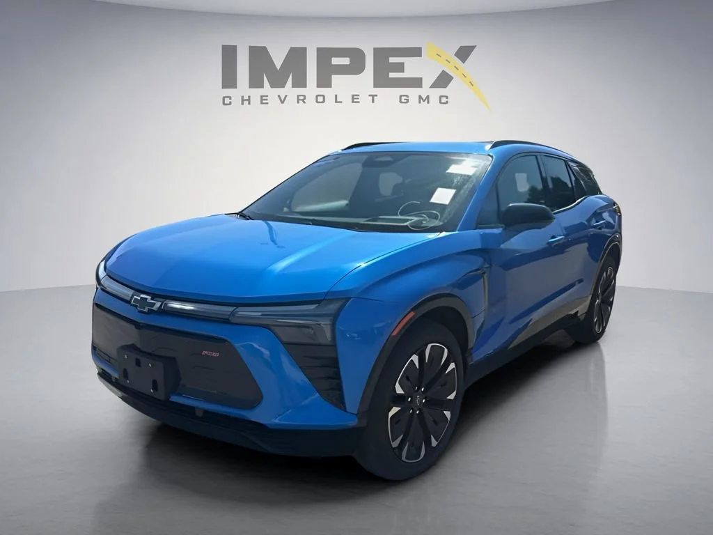 Used 2024 Riptide Blue Metallic Chevrolet RS image 1