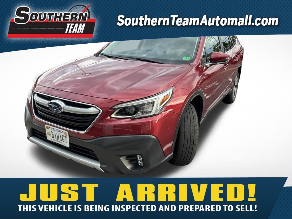 Used 2021 Red Subaru Limited image 1