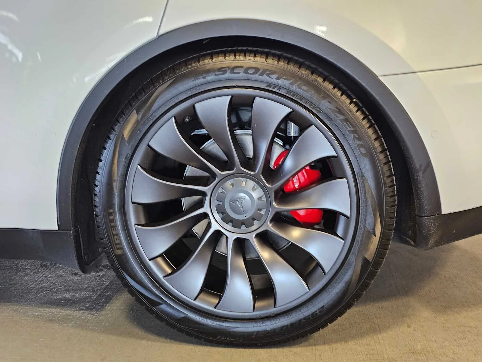 Used 2020 Pearl White Multi-Coat Tesla Performance image 8