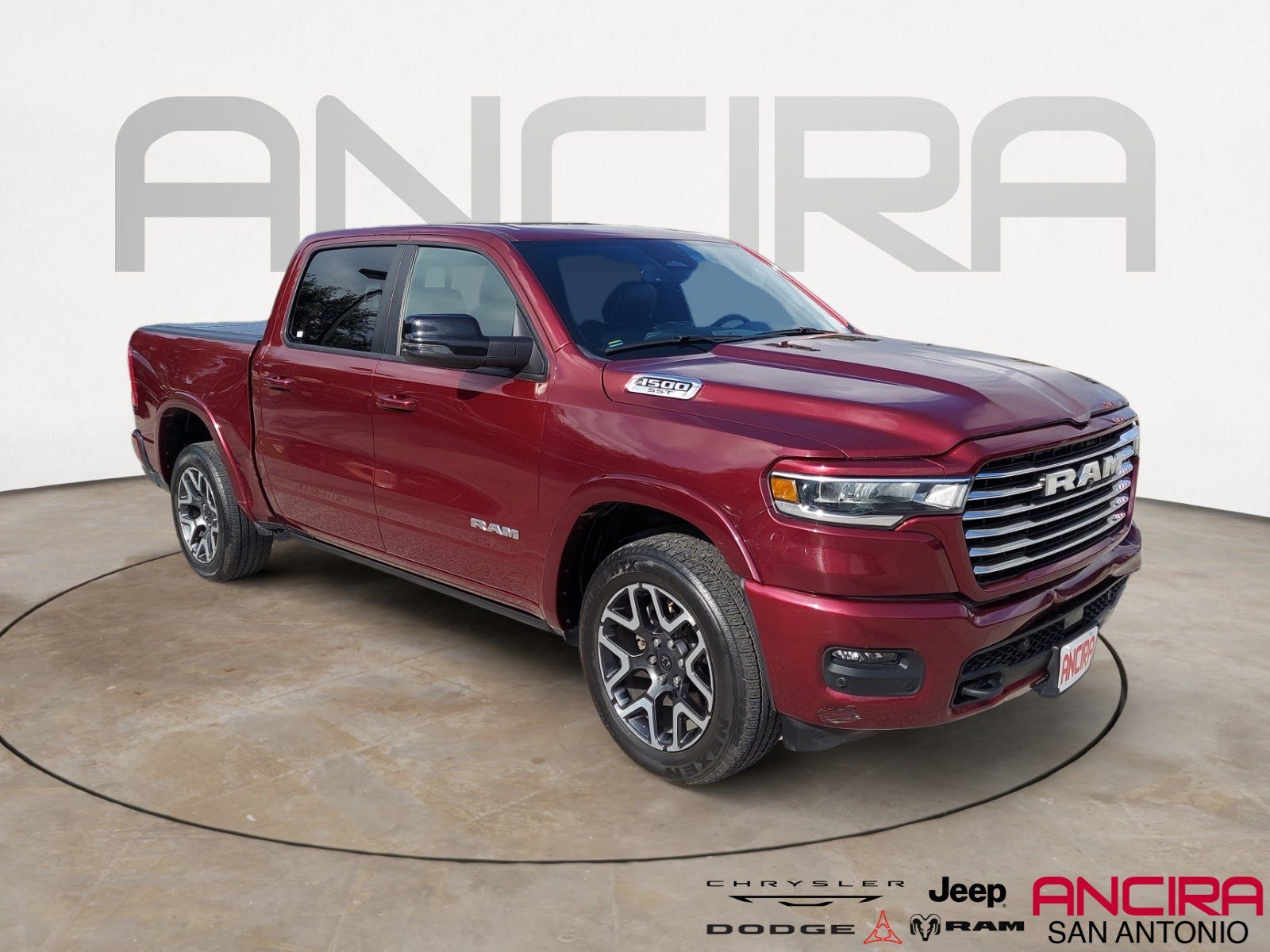 Used 2025 Delmonico Red Pearlcoat Ram Laramie image 1