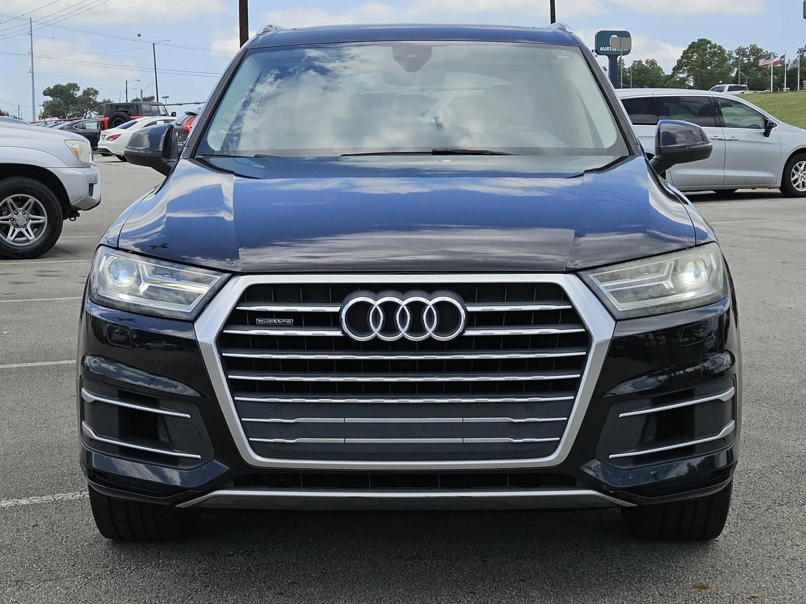 Used 2018 Audi Q7 Premium with VIN WA1AAAF71JD007586 for sale in Palestine, TX