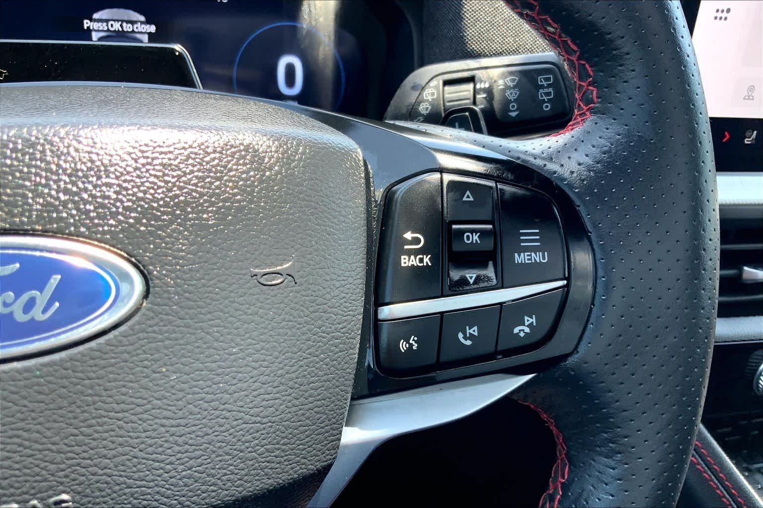 Used 2025 Star White Metallic Tri-Coat Ford ST image 23