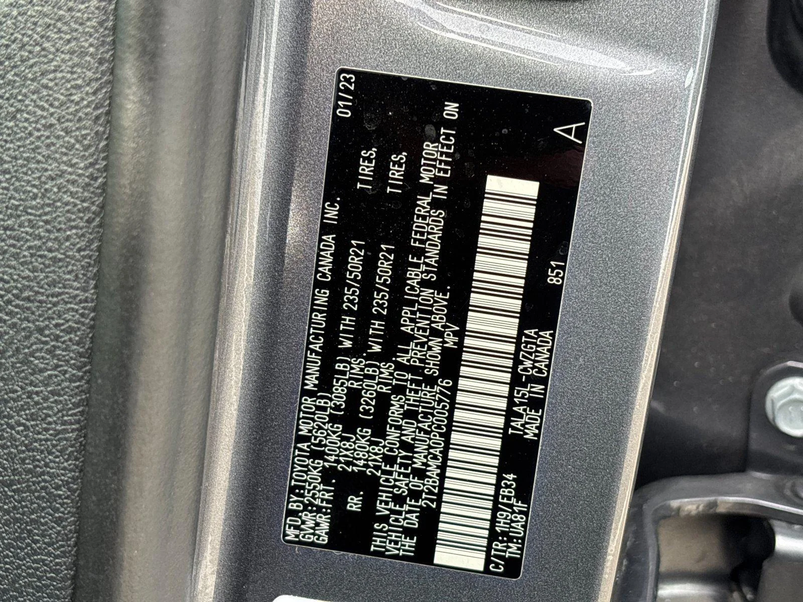 Used 2023 Nebula Gray Pearl Lexus RX 350 F SPORT Handling image 12