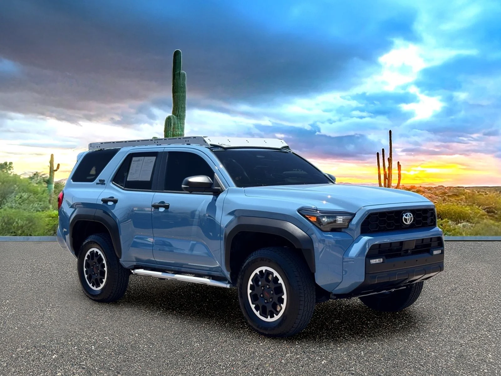 Used 2025 Heritage Blue Toyota TRD Off-Road Premium image 6