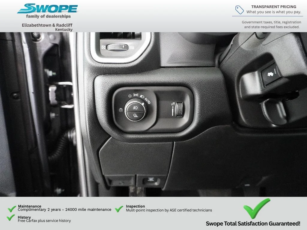 New 2026 Granite Crystal Metallic Clearcoat RAM Big Horn image 15