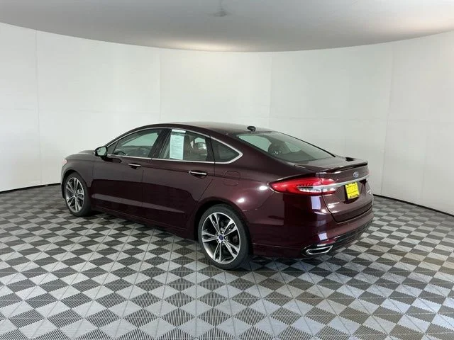 Used 2017 Burgundy Velvet Metallic Tinted Clearcoat Ford Titanium image 7