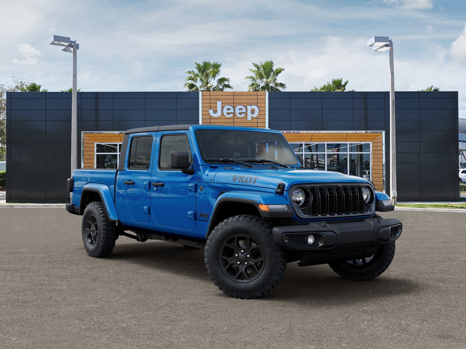 New 2026 Hydro Blue Pearlcoat Jeep Willys image 5