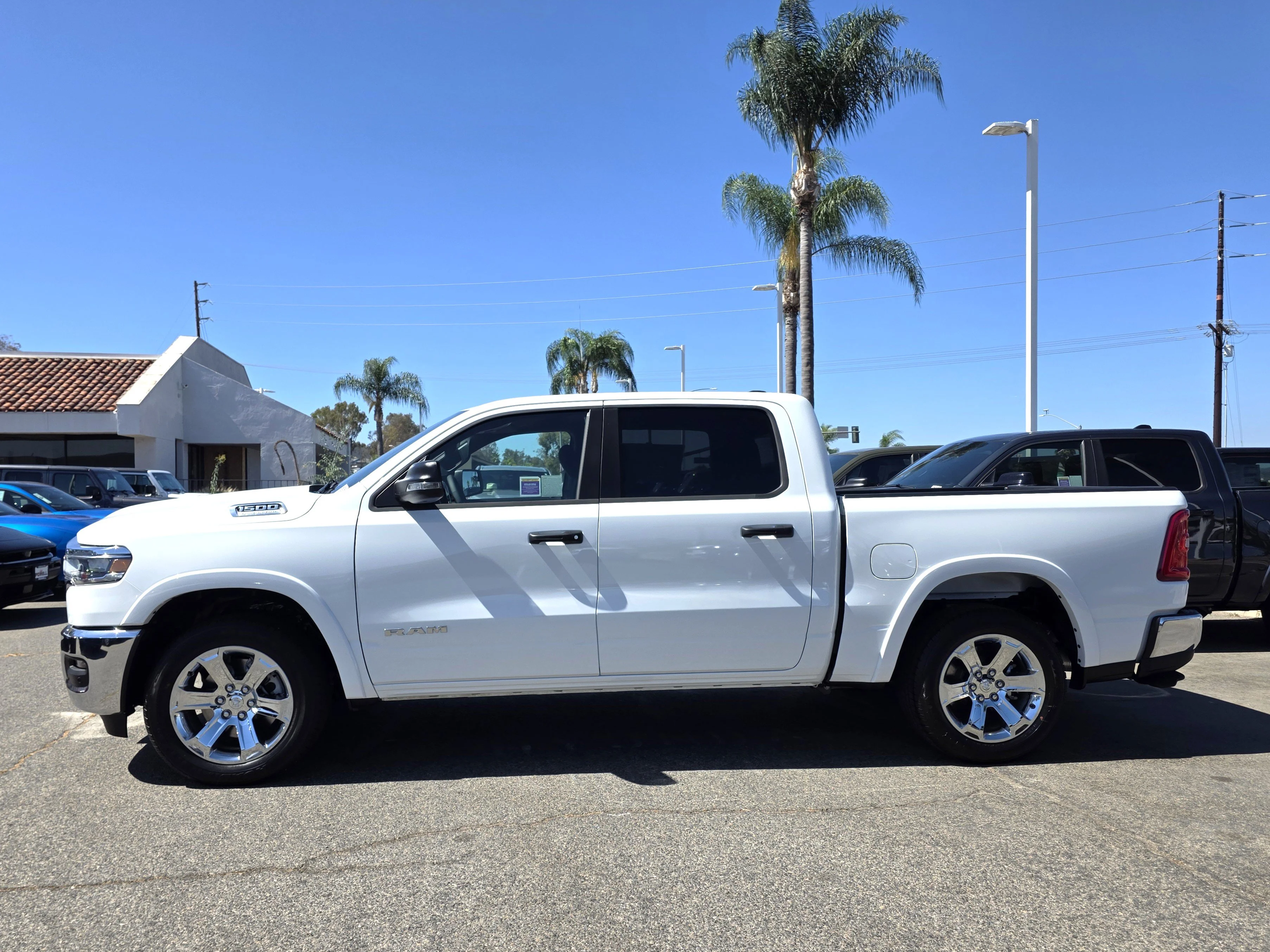 New 2026 Bright White Clearcoat RAM Big Horn/Lone Star image 2
