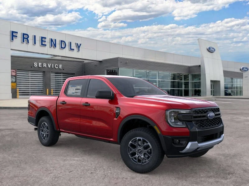 Used 2026 Ruby Red Metallic Tinted Clearcoat Ford XLT image 7