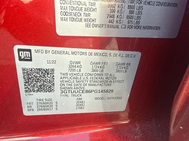 Used 2023 Red GMC Elevation image 10