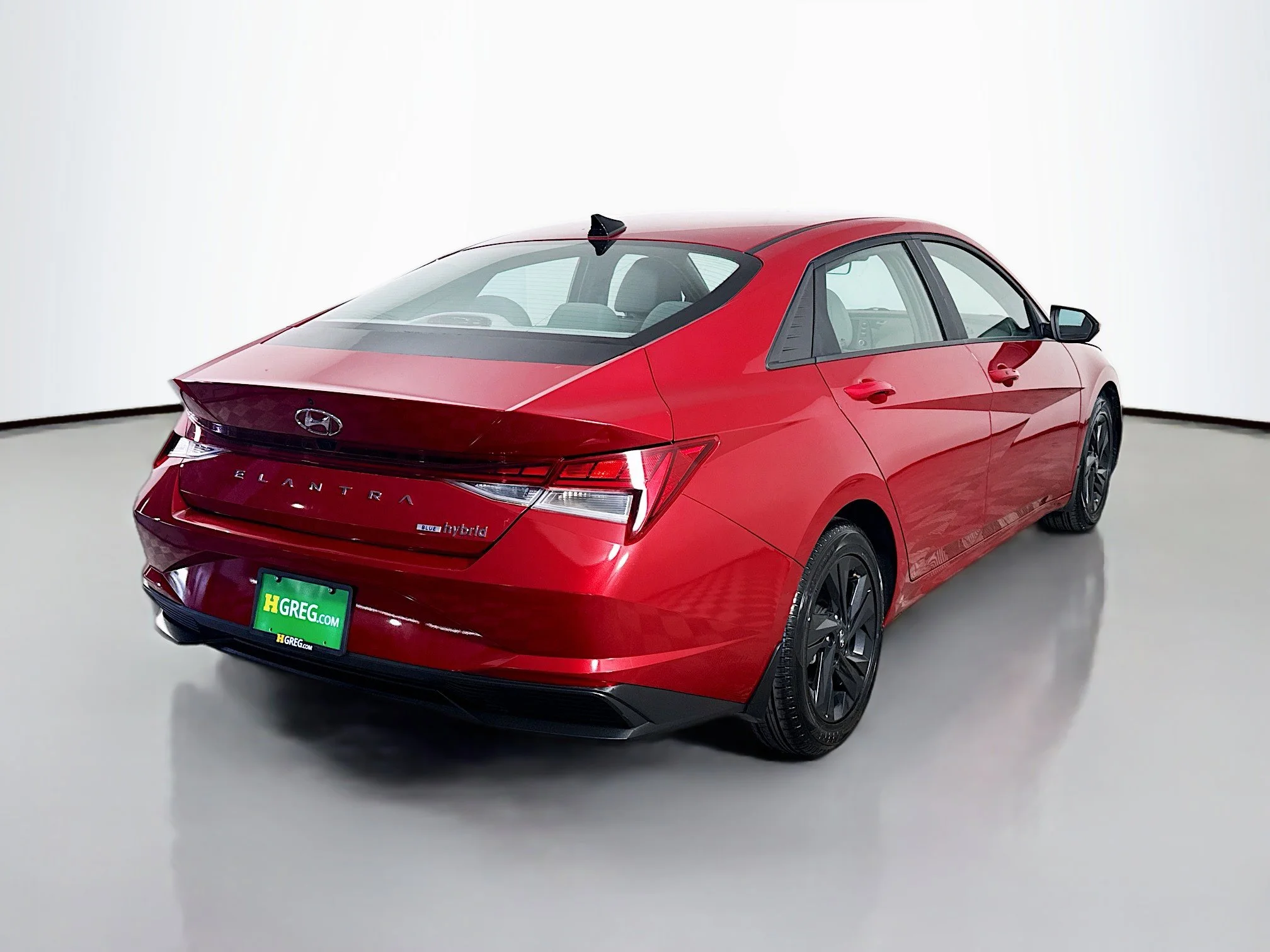 Used 2023 Scarlet Red Pearl Hyundai Blue image 7