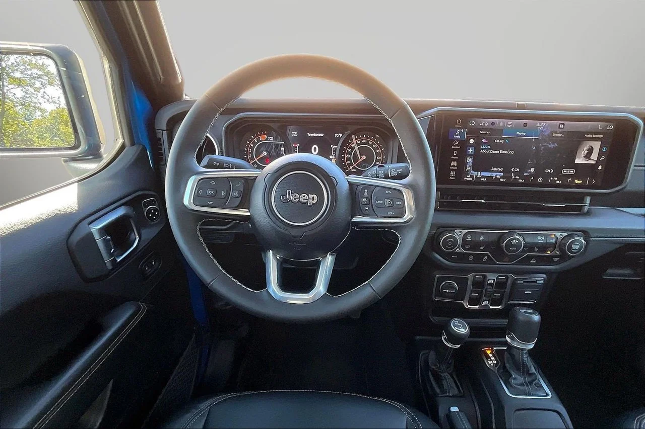 Certified Used 2025 Blue Jeep Sahara image 11