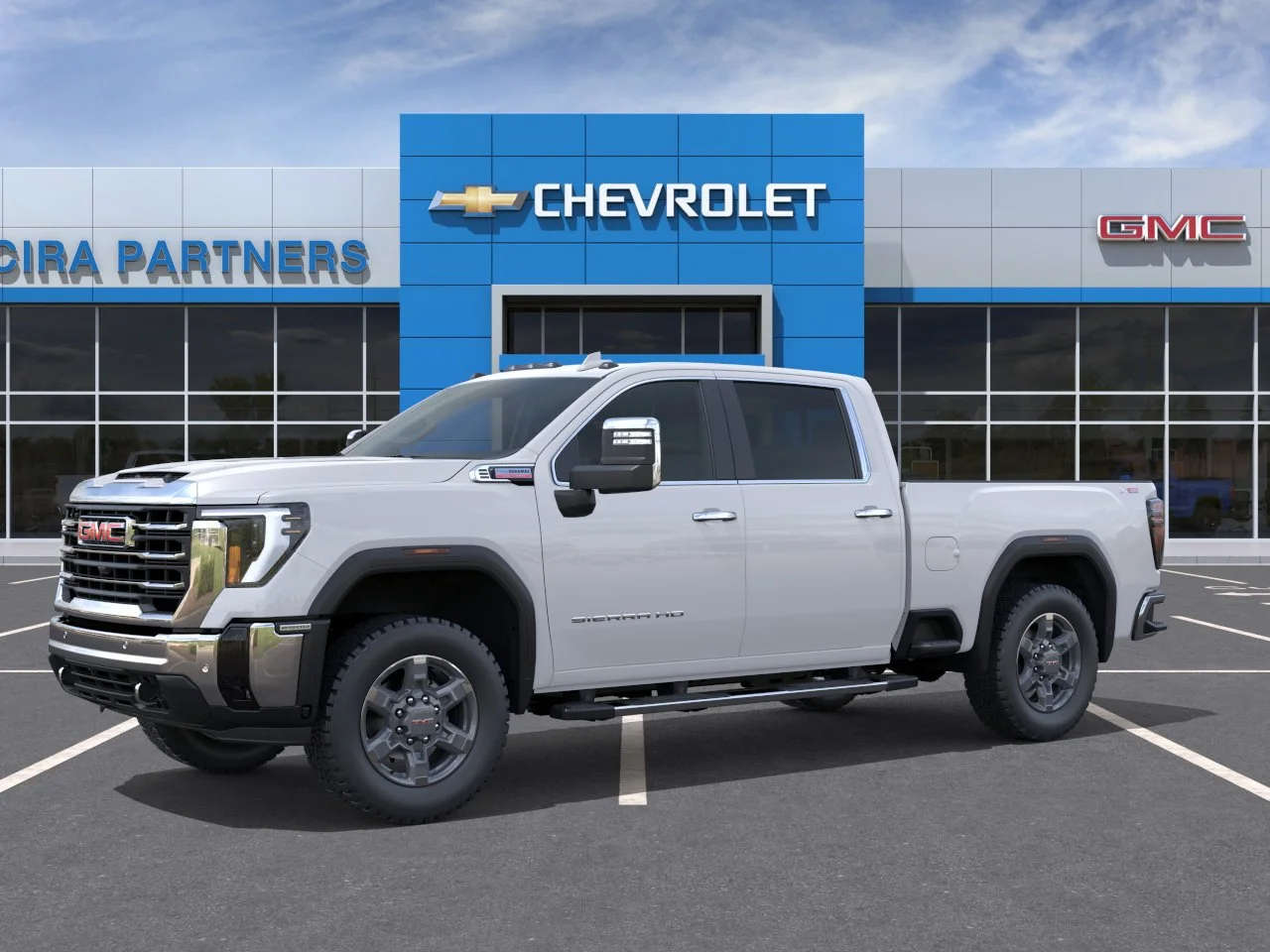 New 2026 Summit White GMC SLT image 3