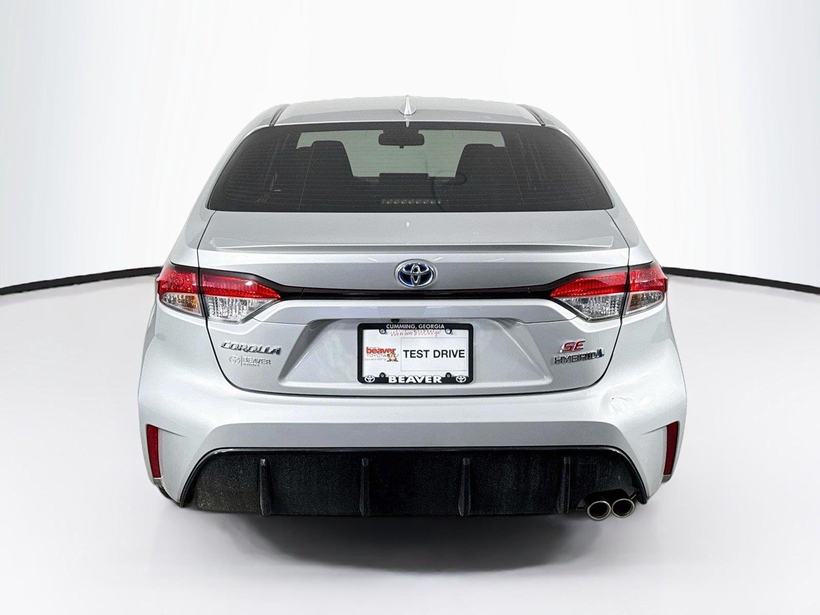 Certified Used 2024 Classic Silver Metallic Toyota Hybrid SE image 11