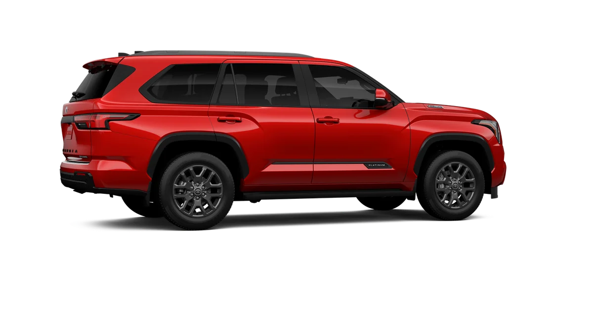 New 2026 Supersonic Red Toyota Platinum image 44