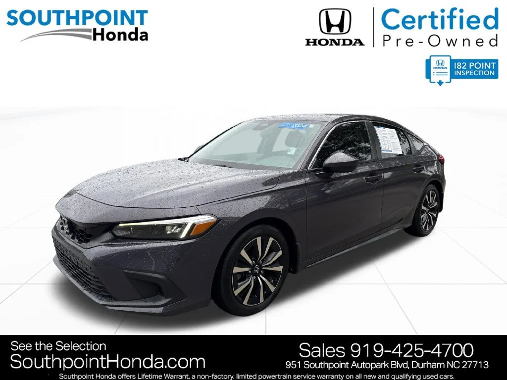 Certified Used 2024 Smokey Mauve Pearl Honda 1.5T EX-L image 39