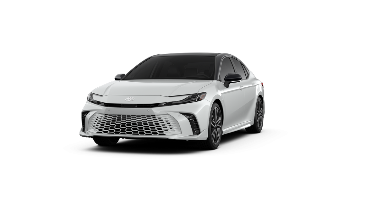 New 2026 Wind Chill Pearl with Midnight Black Metallic roof Toyota XSE image 18
