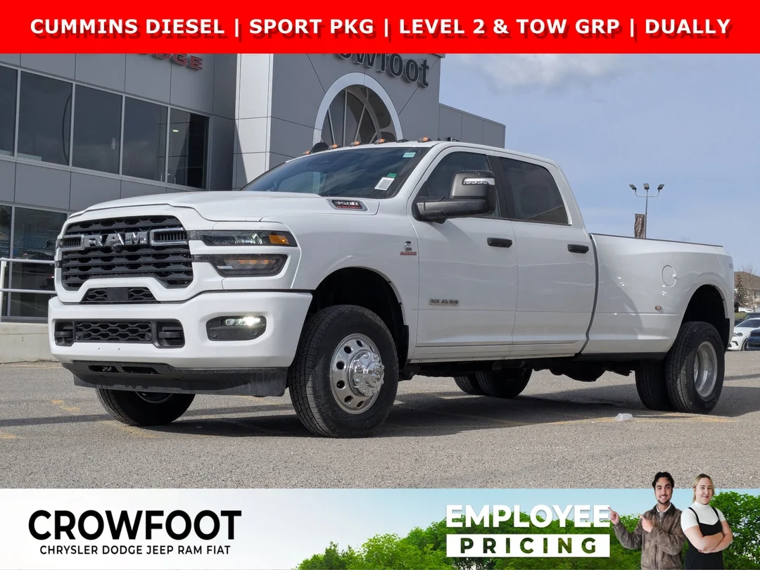 New 2026 White RAM Big Horn - - 4x4 - Level 2 Plus Grp - Max Tow Pkg - Sport Appearance Pkg & More! image 1