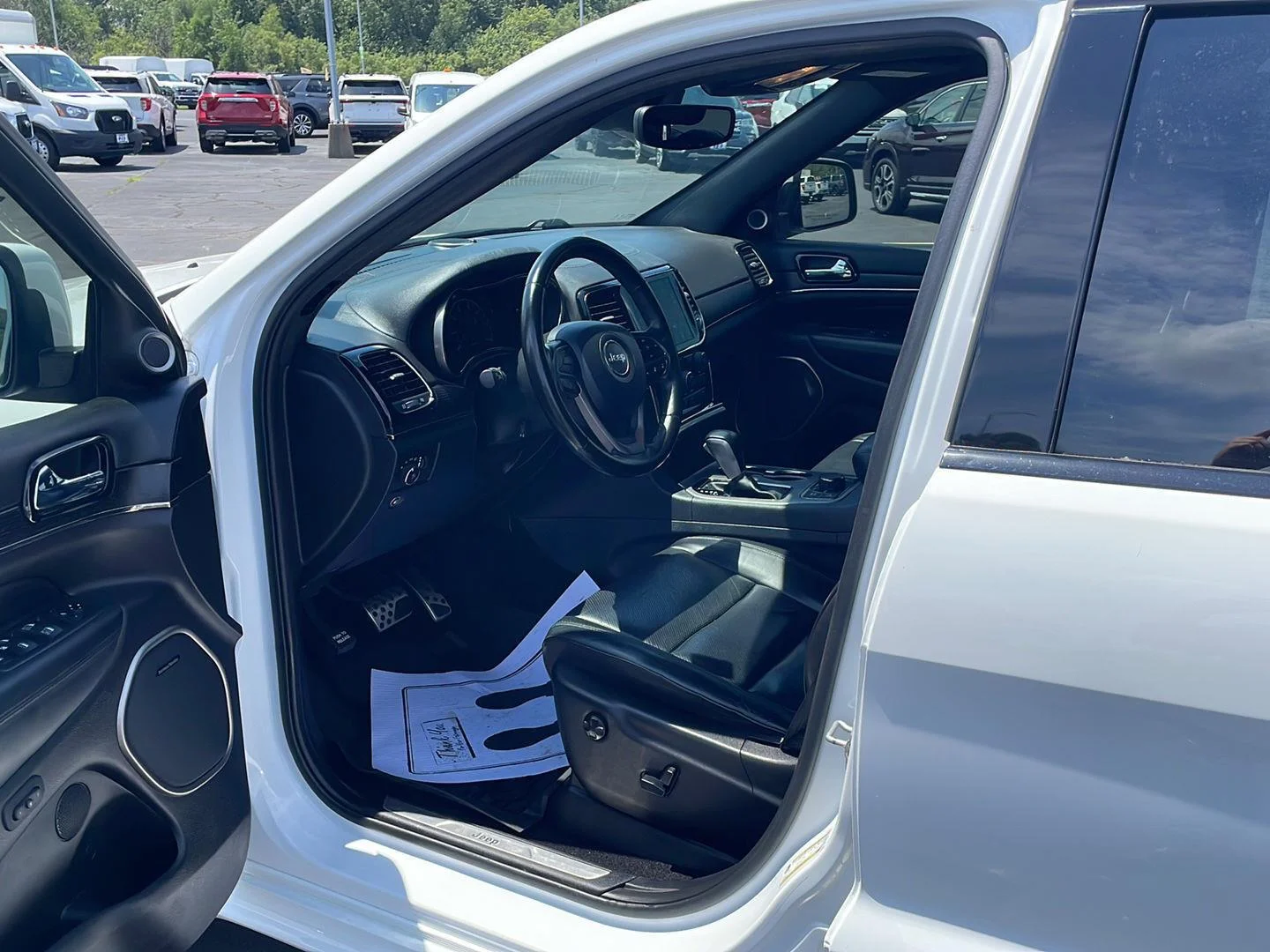 Used 2020 Bright White Clearcoat Jeep High Altitude image 10