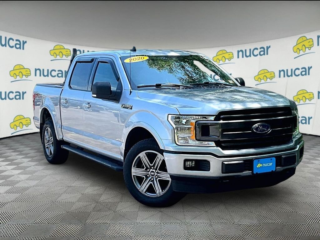 Used 2020 Silver Metallic Ford XLT image 1