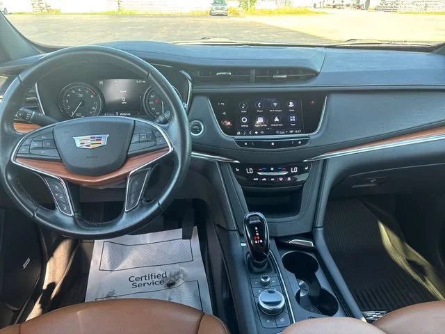 Used 2021 GARNET METALLIC Cadillac AWD Premium Luxury image 15