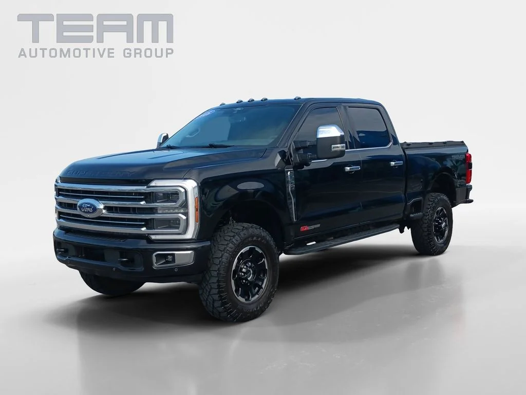 Used 2025 Black Ford Platinum image 3