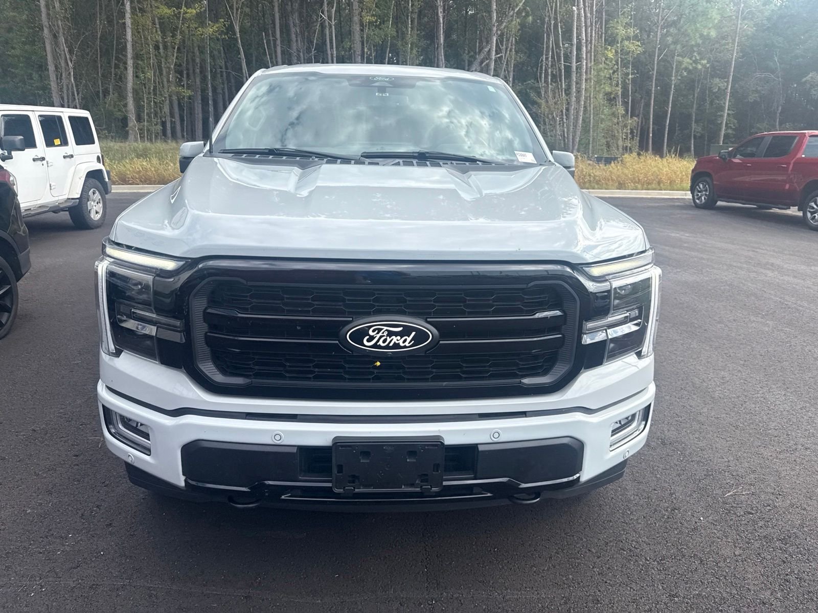 Certified Used 2024 White Ford Lariat image 2