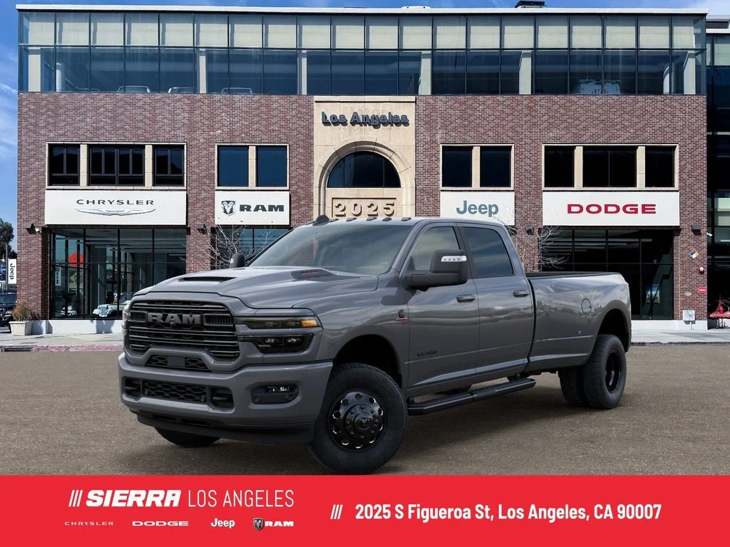 New 2026 Ceramic Gray Clear-Coat Exterior Paint RAM Laramie image 1