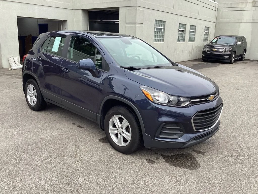 Used 2019 STORM BLUE METALLIC Chevrolet LS image 3