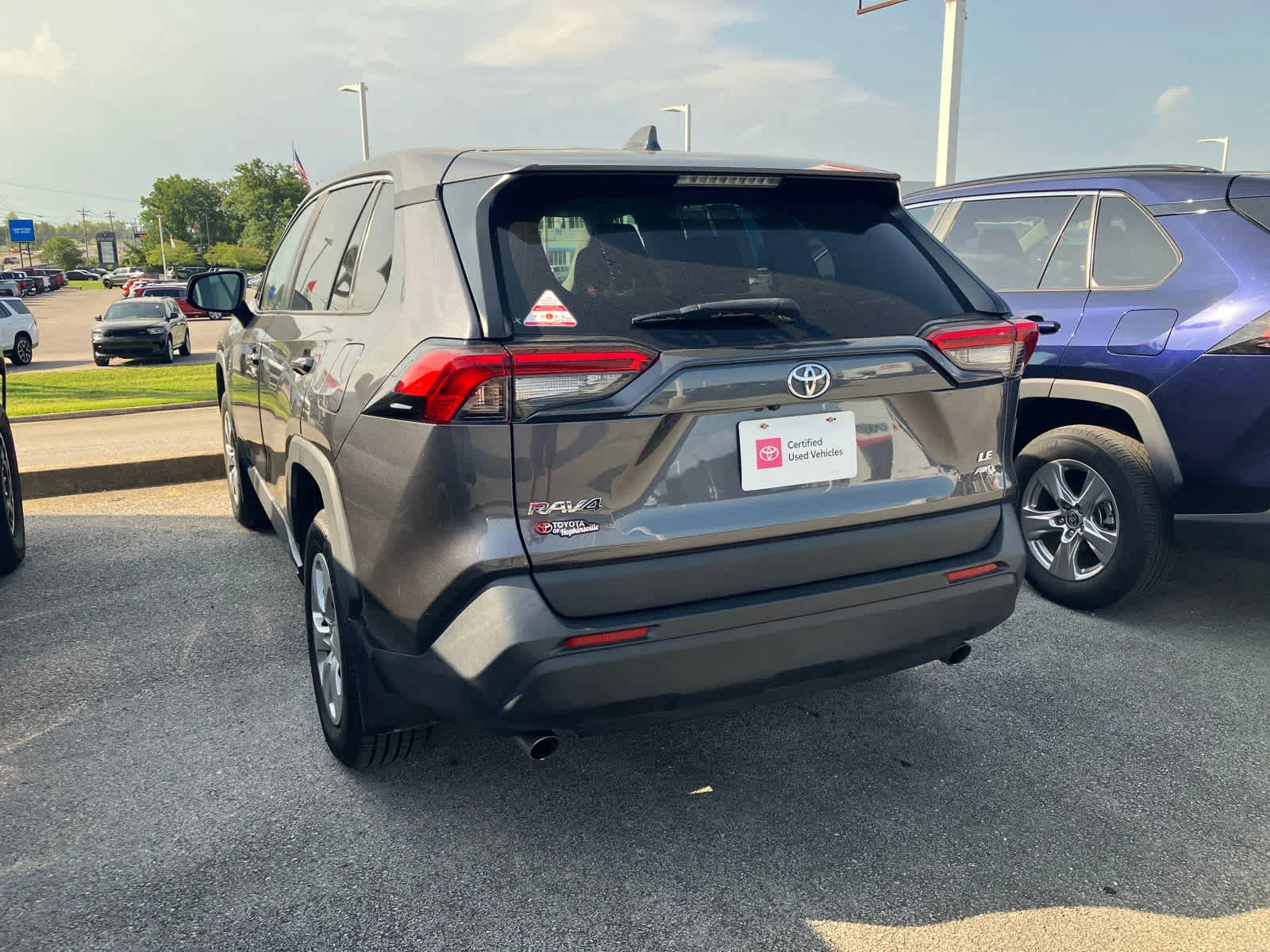 Certified Used 2023 Magnetic Gray Metallic Toyota LE image 7