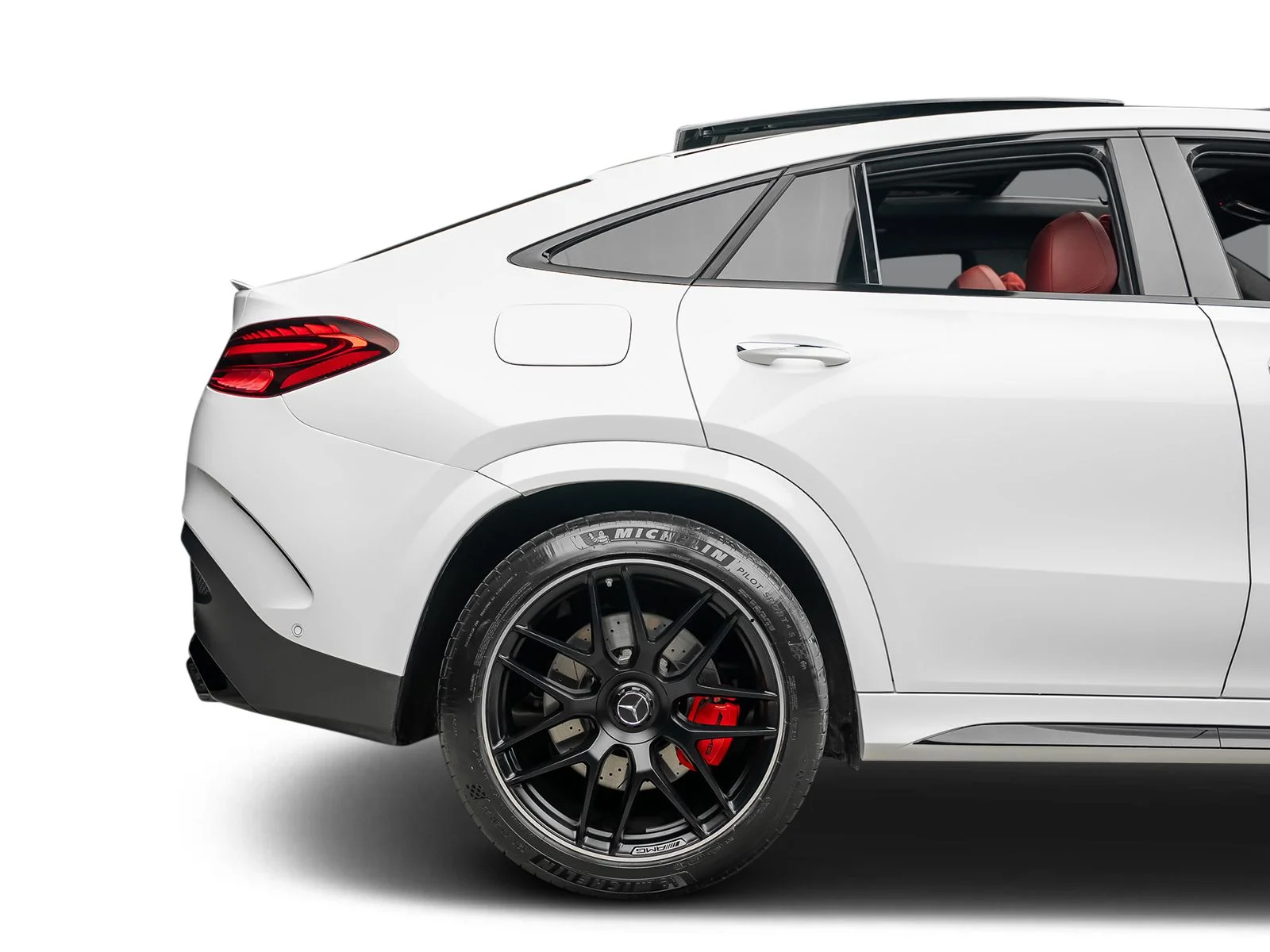 Used 2025 White Mercedes-Benz GLE 63 S AMG® image 34