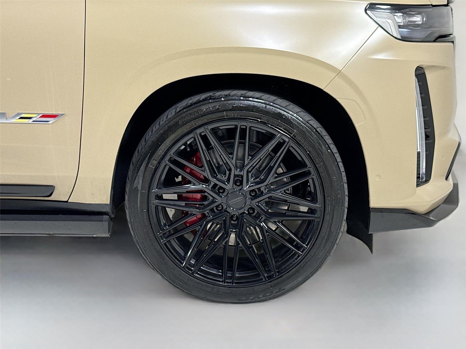 Used 2023 Black Raven Cadillac AWD V-Series | Vossen Wheels | Two Tone Wrap image 42