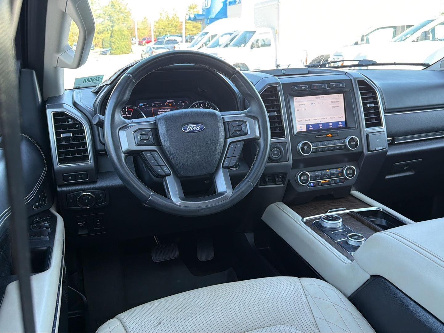 Used 2021 Star White Metallic Tri-Coat Ford Platinum image 20