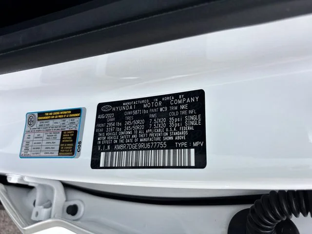 Used 2024 White Hyundai Calligraphy Night Edition image 38