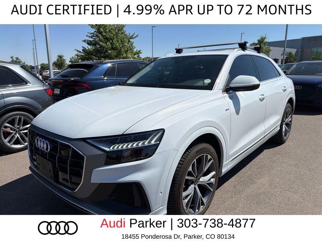 Used 2023 White Audi 55 Premium Plus image 1