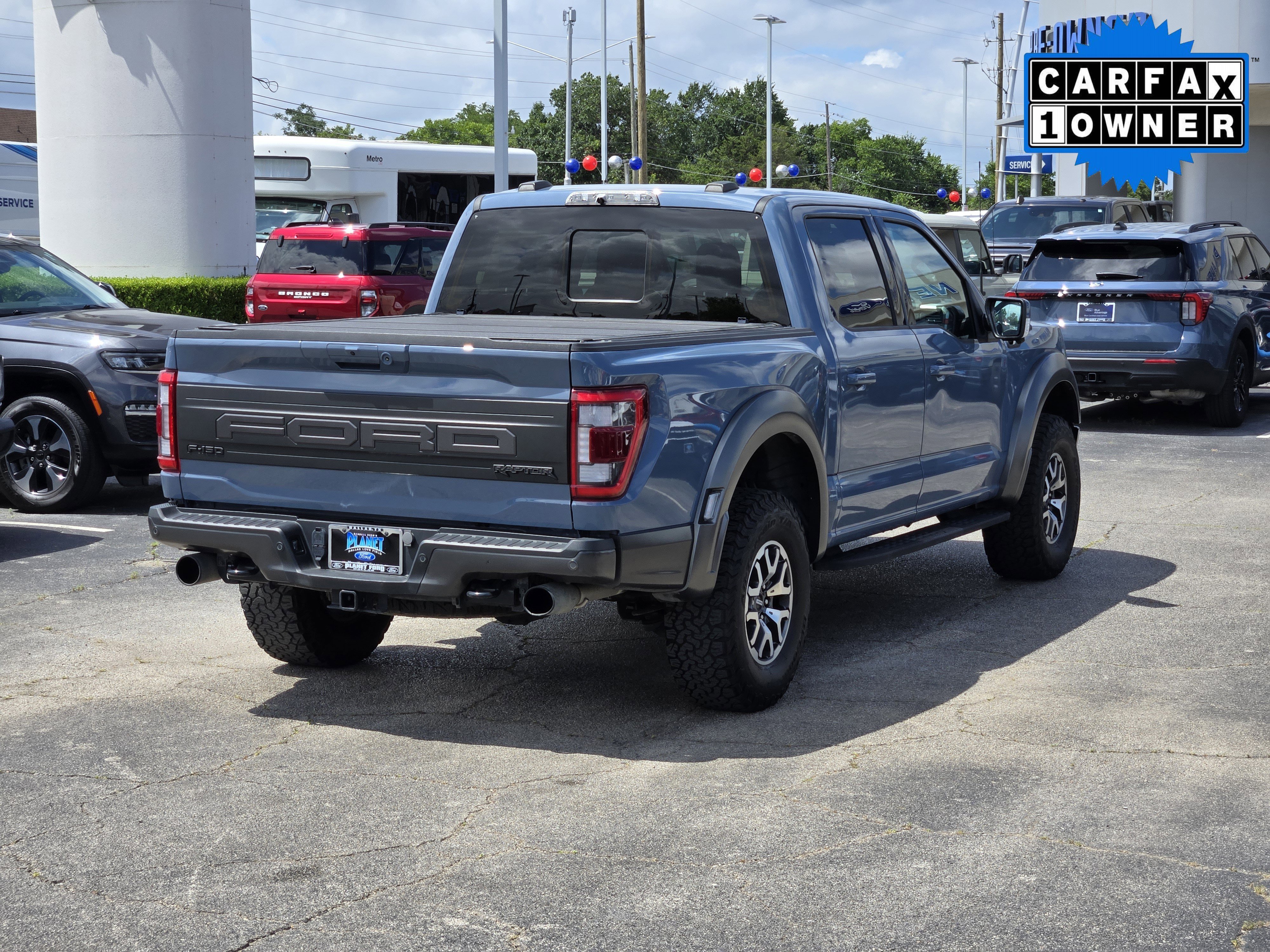 Certified Used 2023 Azure Gray Metallic Ford Raptor image 7