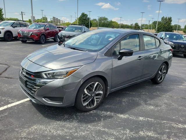 Certified 2025 Nissan Versa Sedan SR with VIN 3N1CN8FV1SL875757 for sale in South Holland, IL