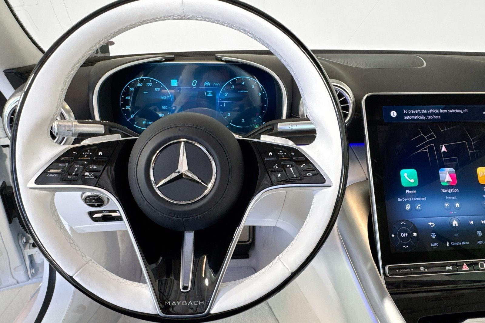 New 2026 Manufaktur Moonlight White Magno Mercedes-Benz Maybach SL 680 Monogram Series image 11
