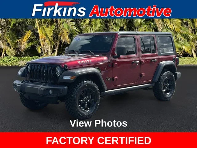 2022 Jeep Wrangler Unlimited Willys