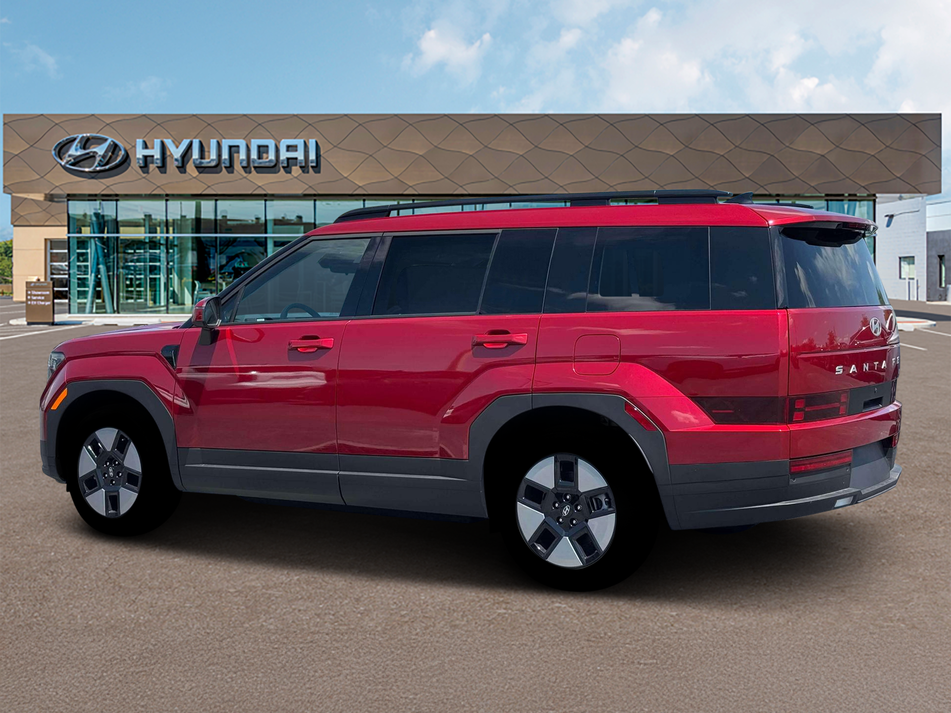 New 2026 Ultimate Red Hyundai SEL image 4