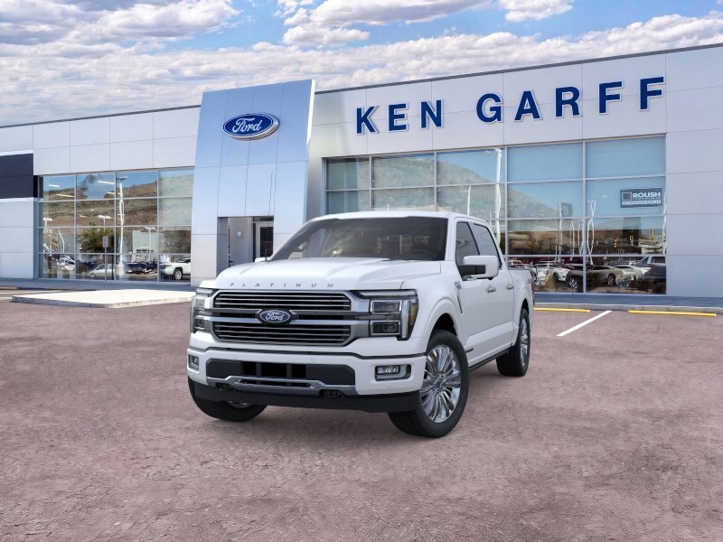 New 2026 Star White Metallic Tri-Coat Ford Platinum image 2